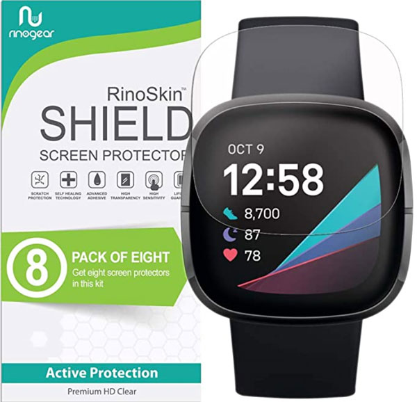 A Fitbit Sense legjobb képernyővédője