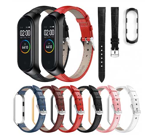 Bőrszíj a Xiaomi Mi Band 4-hez