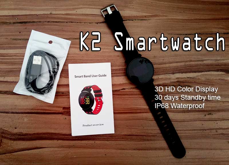 K2 Smartwatch - Sportos, divatos, megfizethető okosóra