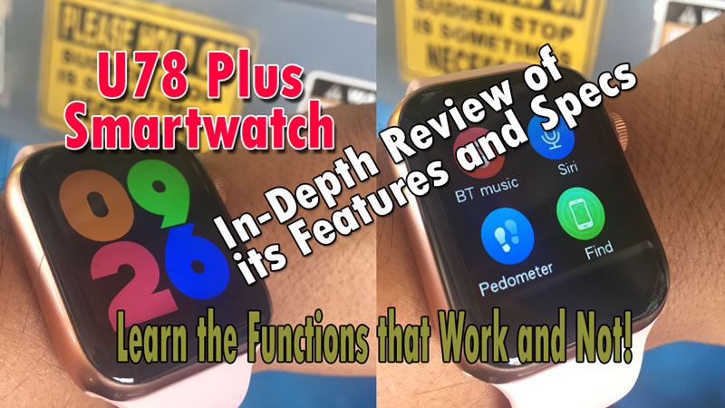 U78-Plus-smartwatch-áttekintés