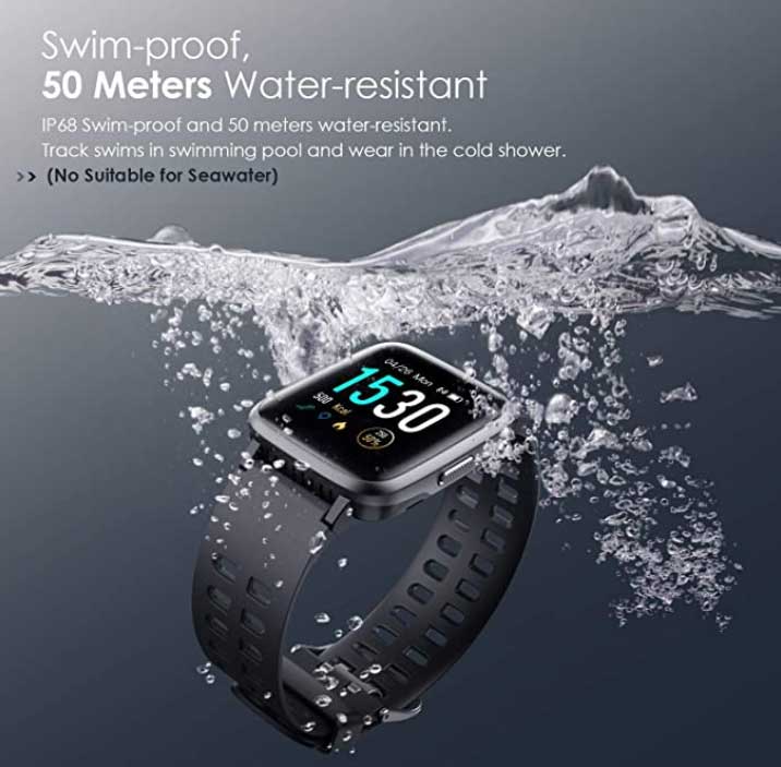 Arbily-Smartwatch-vízálló