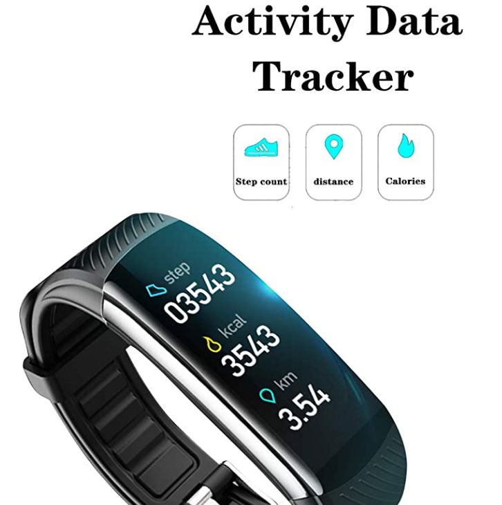 Blumelody Smartwatch / Fitness Tracker hőmérővel