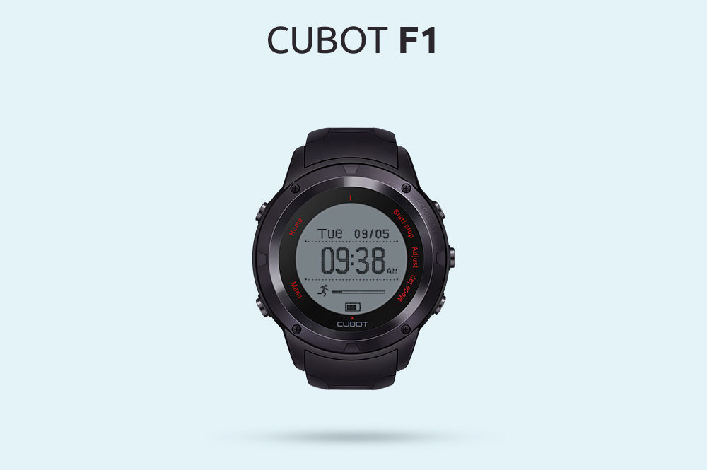 Cubot F1 Smartwatch - Sportos kültéri okosóra