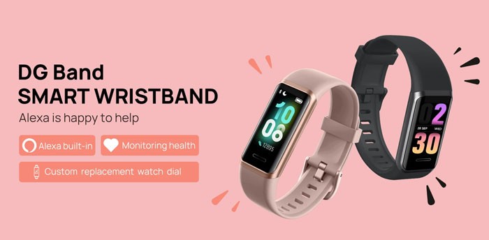 Doogee DG Band - Fitness Tracker beépített Alexával