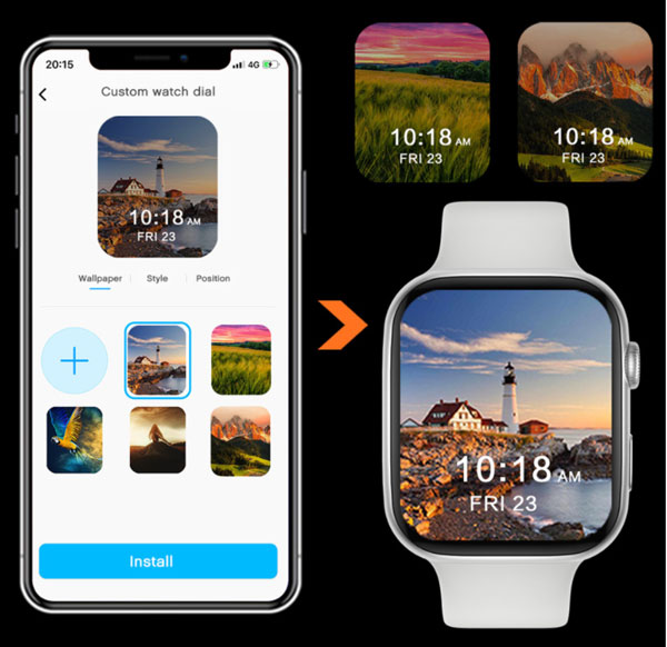 FK88-Smartwatch-óraszámlapok