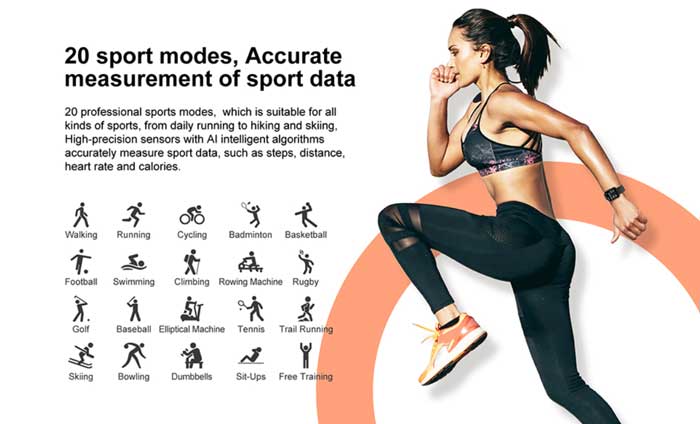 Kospet-Magic-3-smartwatch-sport mód
