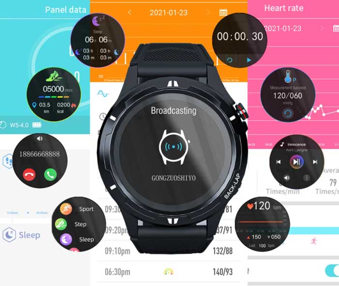 LOKMAT-Comet-3-smartwatch-funkciók