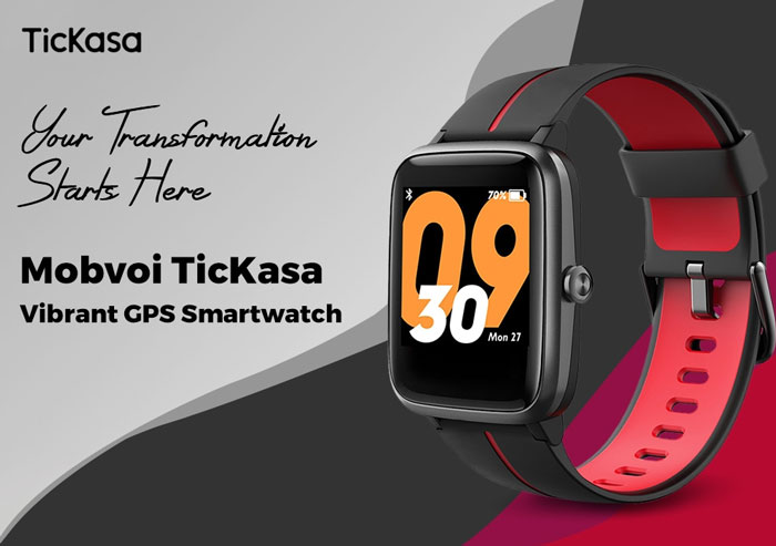 Mobvoi TicKasa Vibrant Smartwatch - A funkciók áttekintése