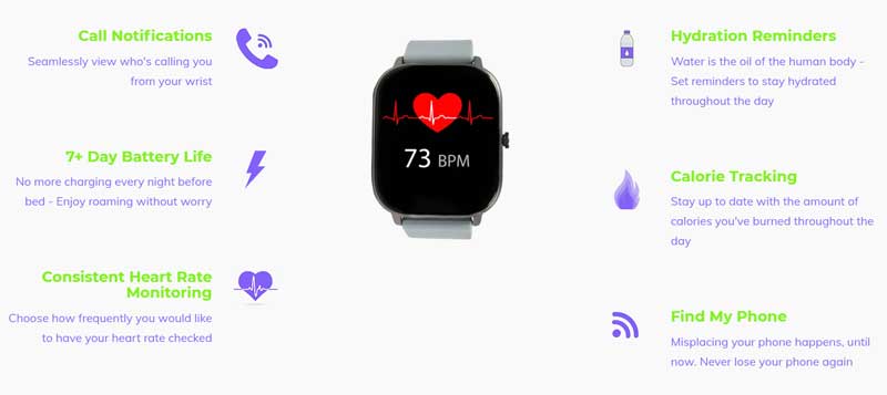 NDUR Smartwatch - Sportos, trendi - A funkciók áttekintése