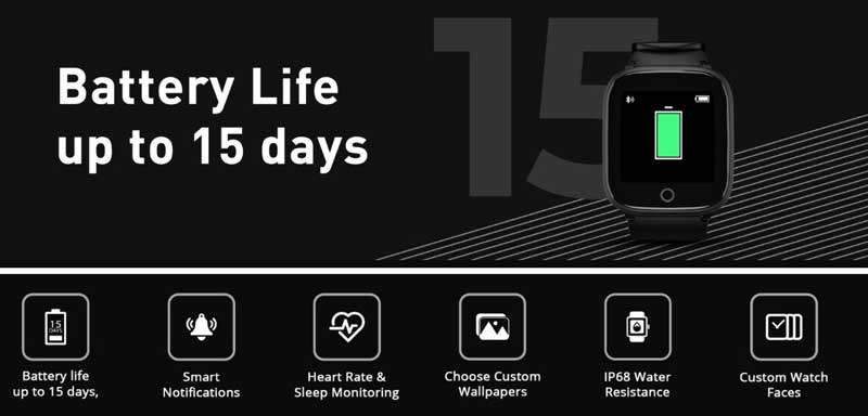 Syska SW100 Smartwatch - A funkciók áttekintése