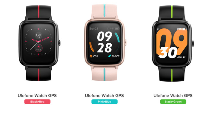 Ulefone-Watch-színek