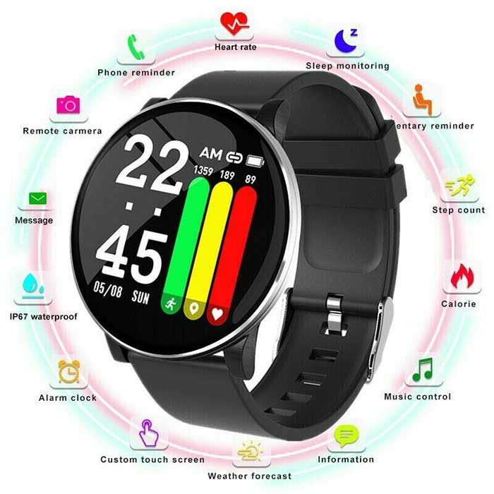 WearFit-smartwatch-W8-funkciók