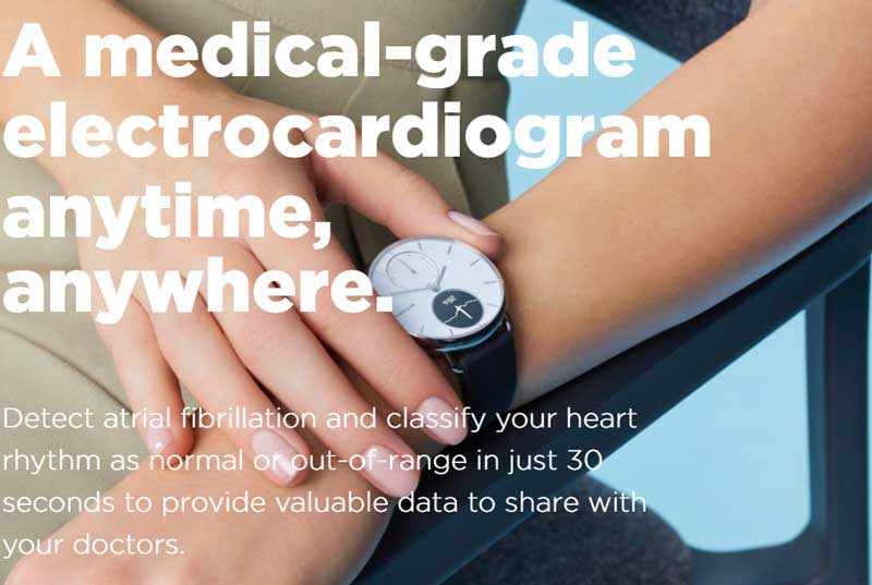 Withings Scanwatch hibrid okosóra