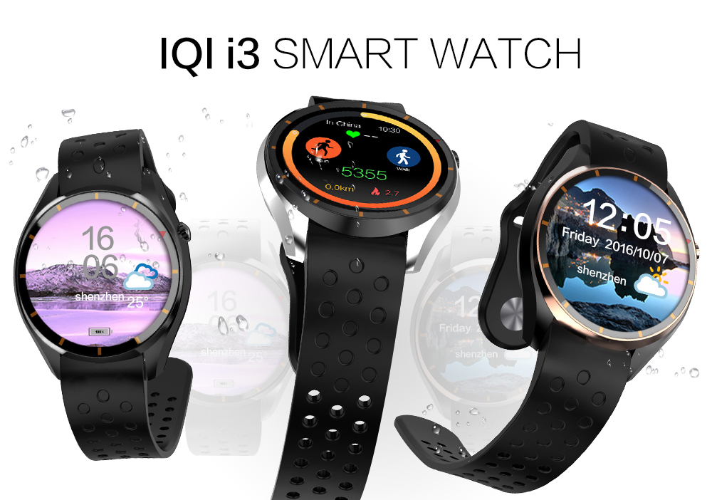Az iQi i3 Android Smartwatch már előrendelhető