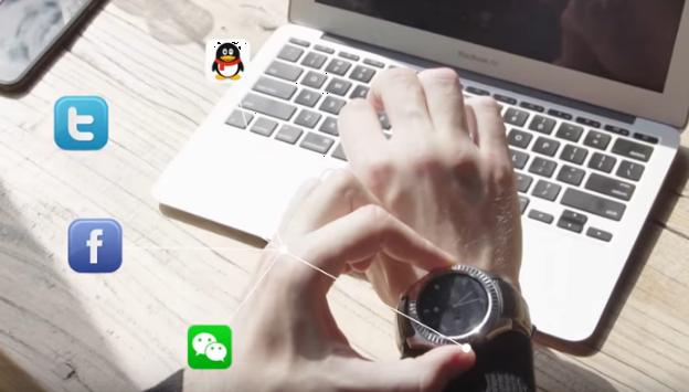 No.1 D7 Android Smartwatch - nagyobb akkumulátor, megfizethető ár