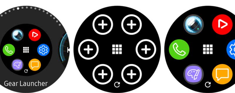 A legjobb alkalmazásindító widget a Galaxy Active / Active 2 Smartwatch számára