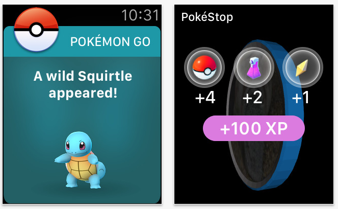 [Letöltés] Pokemon Go alkalmazás az Apple Watch számára - Lásd a funkciókat