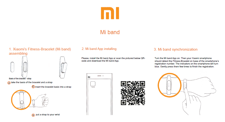 xiaomi-mi-band-2-felhasználói kézikönyv