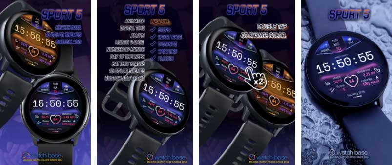 A legújabb óra arca a Galaxy Active Smartwatch számára (2021. február)