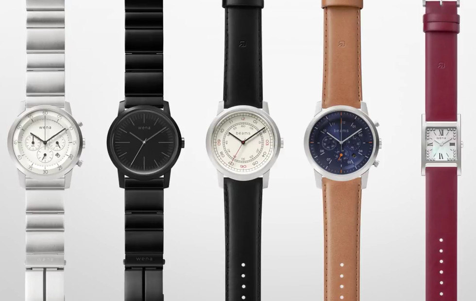 Sony Wena Watch - A három kéz tér meg van töltve NFC-vel