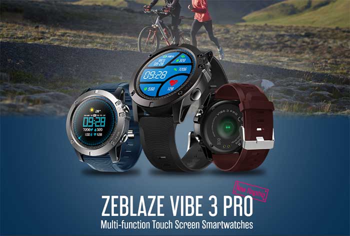 Zeblaze Vibe 3 Pro többfunkciós Smartwatch most a Banggood.com oldalon