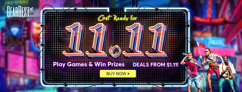 Gearbest 11.11 Singles Day Deals 2017! - Csodálatos ajánlatokat kap ingyenes szállítással