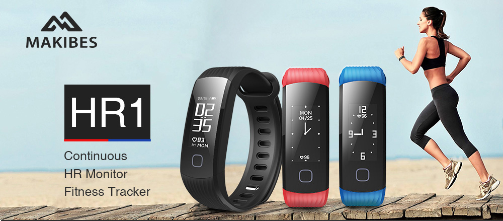 Makibes HR1 - Sport Smartband Deal [Kuponkód belül]